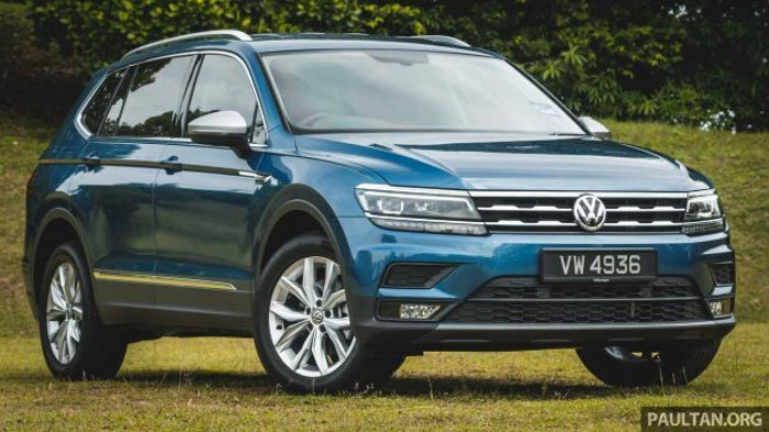 Volkswagen Tiguan Allspace Highline 2021: Thêm trang bị, giá không đổi
