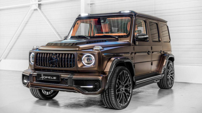 Cận cảnh Mercedes-AMG G63 sang trọng, rực rỡ dưới bàn tay hãng độ