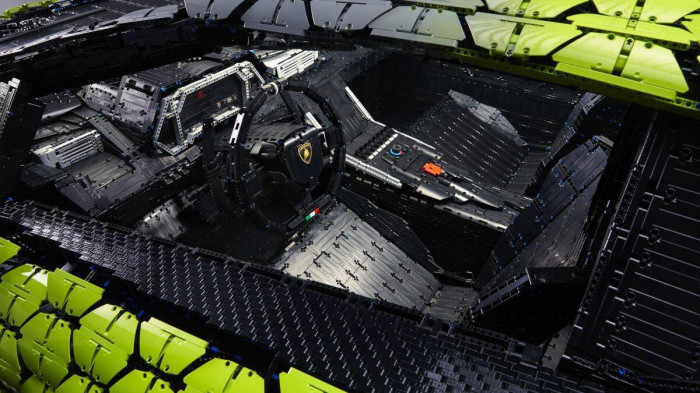 Cận cảnh siêu xe Lamborghini Sian mô hình làm từ 400 nghìn mảnh ghép Lego 13