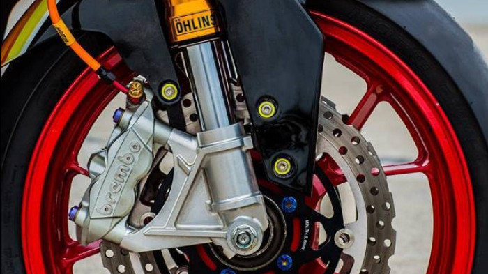 Cận cảnh Yamaha Exciter được độ theo phong cách xe phân khối lớn 5