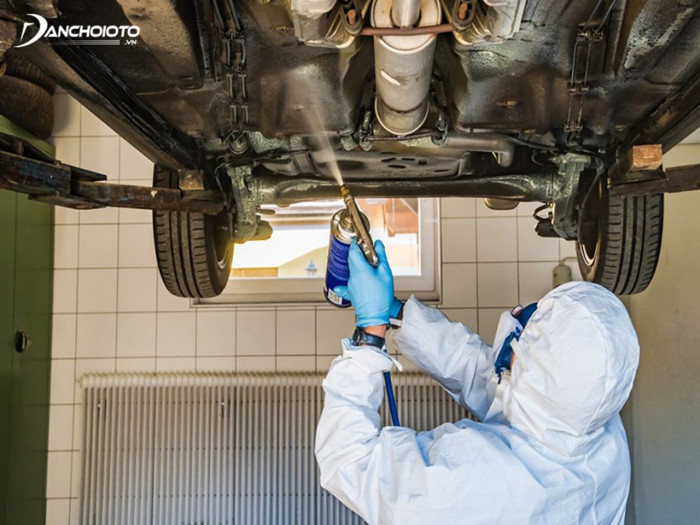 Có cần thiết sơn phủ chống ồn gầm xe mới mua? 1