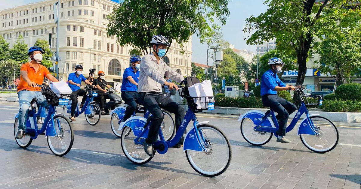 Public bicycles attract customers in Ho Chi Minh City, coming to Hanoi soon