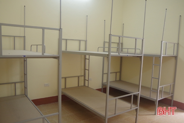 Hà Tĩnh gấp rút hoàn thiện khu cách ly tập trung 1.000 người