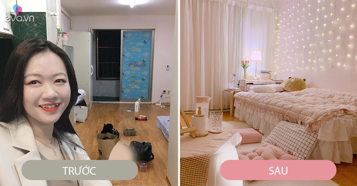 9X đầu tư 15 triệu sửa phòng trọ, ai ngờ đẹp như homestay Hàn Quốc