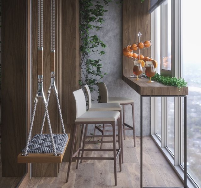 Các mẫu ban công đẹp cho nhà ống, chung cư đẹp hiện đại - 8