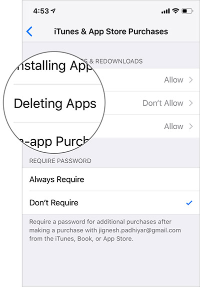 sửa lỗi không xóa được ứng dụng trên ios 13