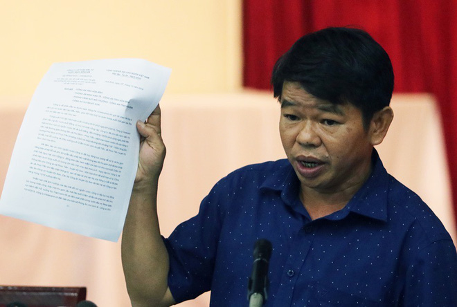 Nguyen Van Ton, general director of Vinaconex Water Supply Joint Stock Company. Photo: TTT