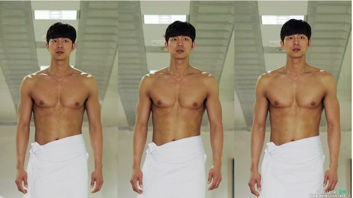 10 màn 'khoe múi' khiến chị em đổ gục của các nam diễn viên Hàn Quốc 6