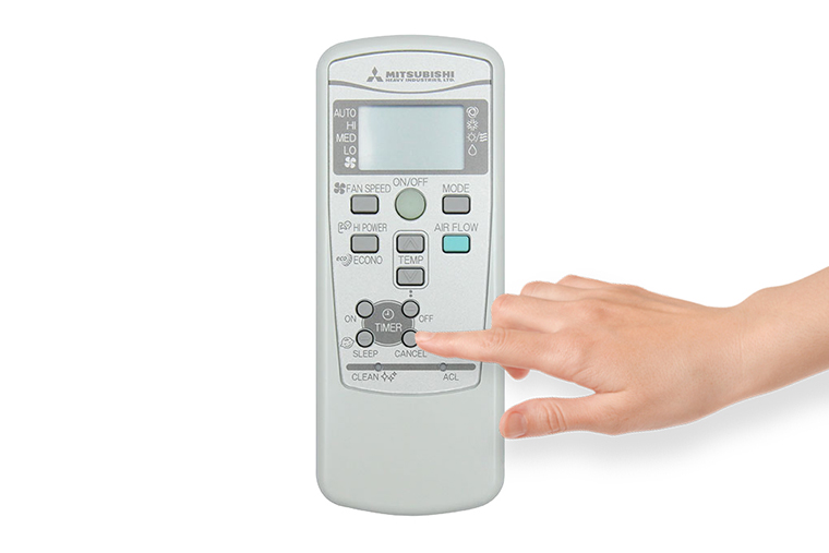 Cách sử dụng điều khiển máy lạnh Mitsubishi Heavy SRK09CMP