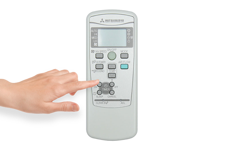 Cách sử dụng điều khiển máy lạnh Mitsubishi Heavy SRK09CMP