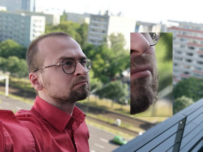 chụp ảnh xóa phông