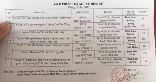 Nghe VietNamNet: Chánh án quan hệ với nữ kế toán tại phòng làm việc sẽ chủ tọa xử án hiếp dâm