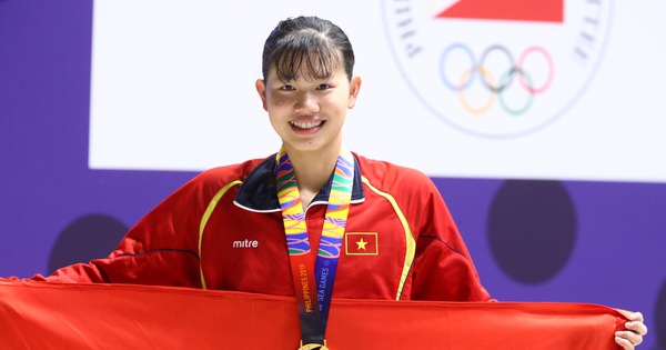 Nghe VietNamNet: Ánh Viên được ban tổ chức SEA Games 2019 trao giải thưởng đặc biệt