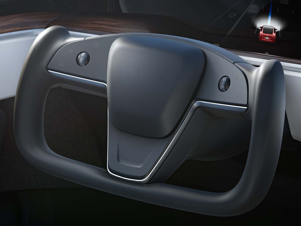 Vô lăng chữ U trên Tesla Model S và X liệu có đạt tiêu chuẩn an toàn?