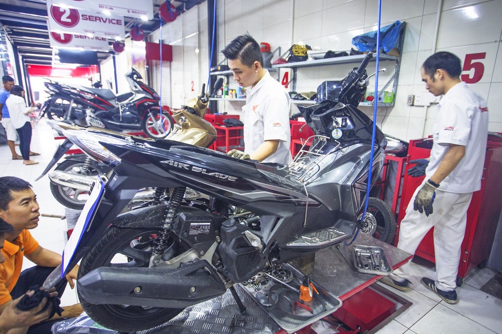 Nguyên nhân khiến xe máy tăng tốc bị hụt ga