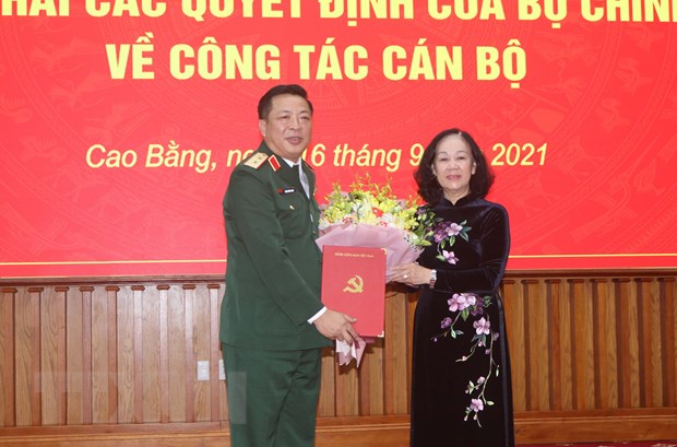 Ong Tran Hong Minh duoc dieu dong lam Bi thu Tinh uy Cao Bang hinh anh 1