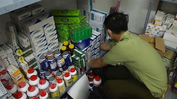 Ha Noi: Lien tiep phat hien hang gia la duoc pham, vat tu y te hinh anh 1