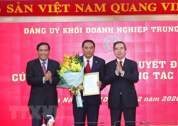 Ông Hoàng Giang giữ chức Phó Bí thư Đảng ủy Khối Doanh nghiệp TƯ