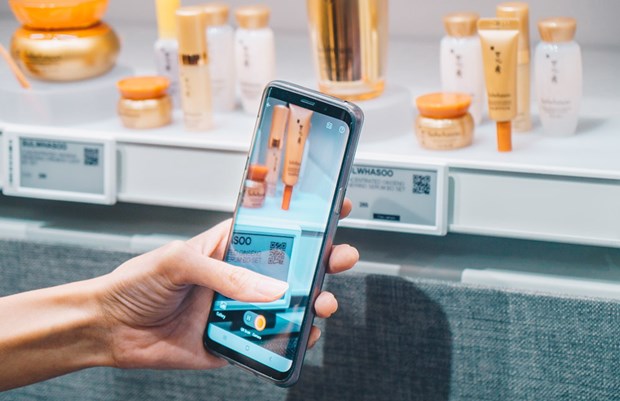 Viet-Han thi diem dich vu xac nhan thong tin hang hoa qua ung dung KPS hinh anh 1
