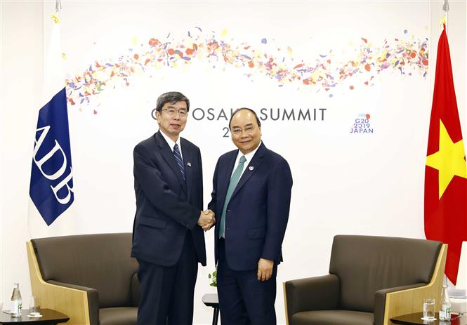 PM Phuc receives ADB President Takehiko Nakao, June 29 (Photo: VNA)