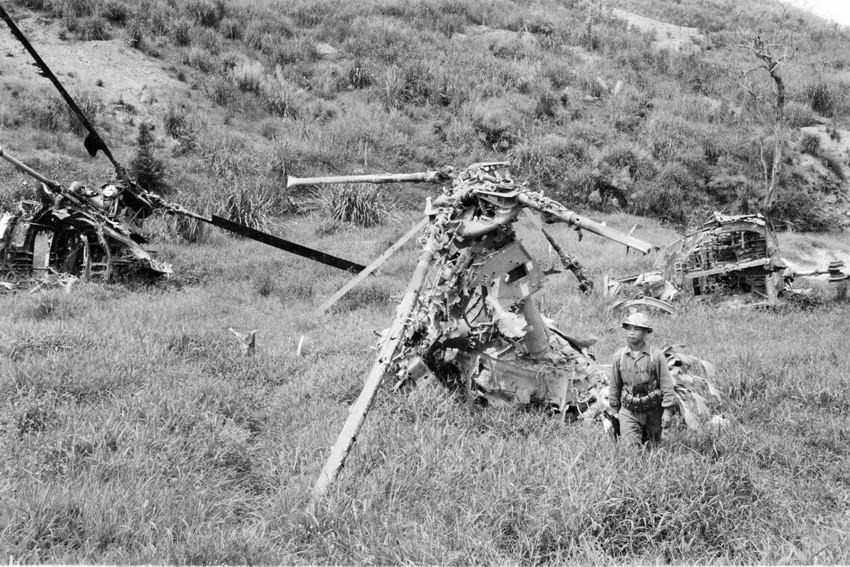 US aircraft wrecks (Photo: VNA)