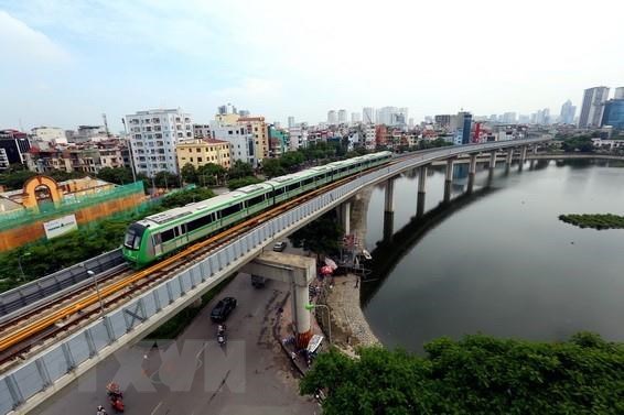 Cat Linh – Ha Dong Railway to be put into commercial operation soon (Photo: VNA)