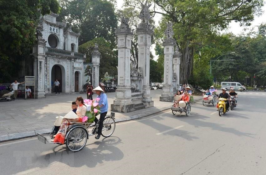 Quan Thanh temple on Thanh Nien road, Ba Dinh district was built under the reign of King Ly Thai To (1010 – 1028) (Photo: VNA)