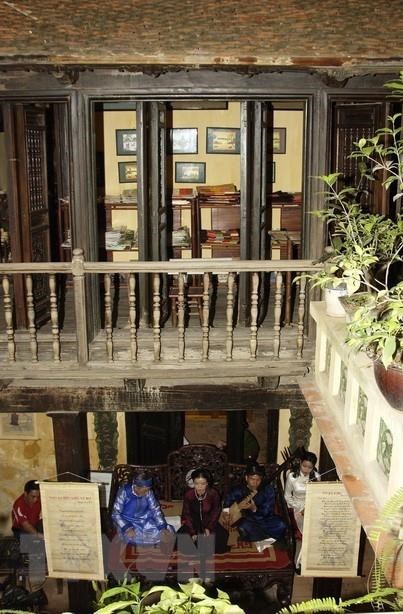 ‘Ca tru’ performance in the Old Quarter (Photo: VNA)