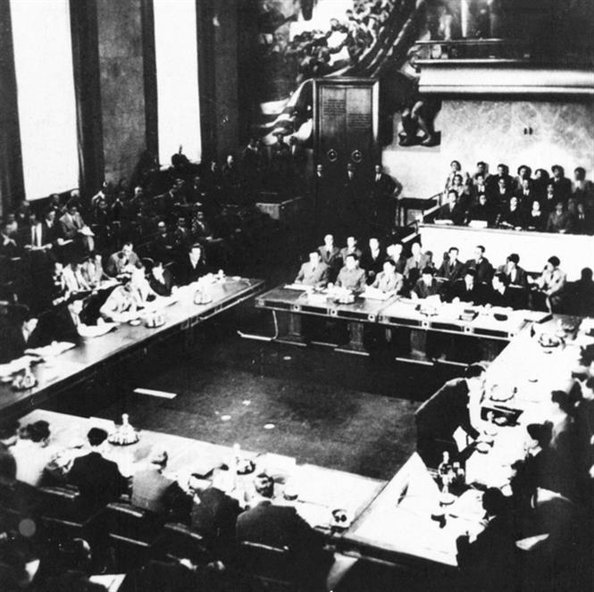 The opening ceremony of the Geneva Conference, May 8, 1954 (Photo: VNA)