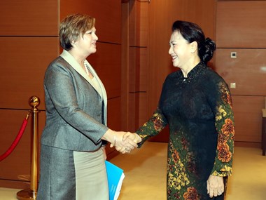 Top legislator hails UNICEF’s support of child protection in Vietnam