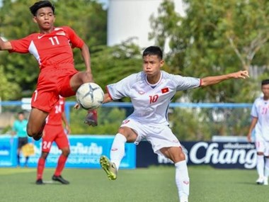 Vietnam beat Myanmar 3-0 in regional U15s