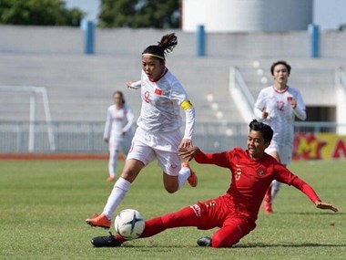 Vietnam’s women’s team cruise into AFF semi-final