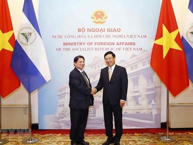Nicaraguan Foreign Minister visits Vietnam