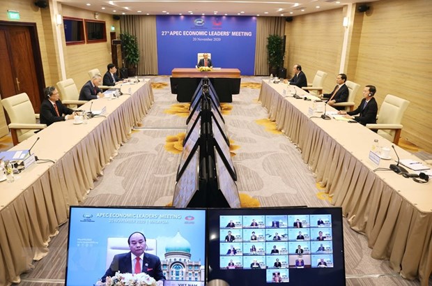Vietnam continues partnering with APEC for regional peace and stability: PM hinh anh 1