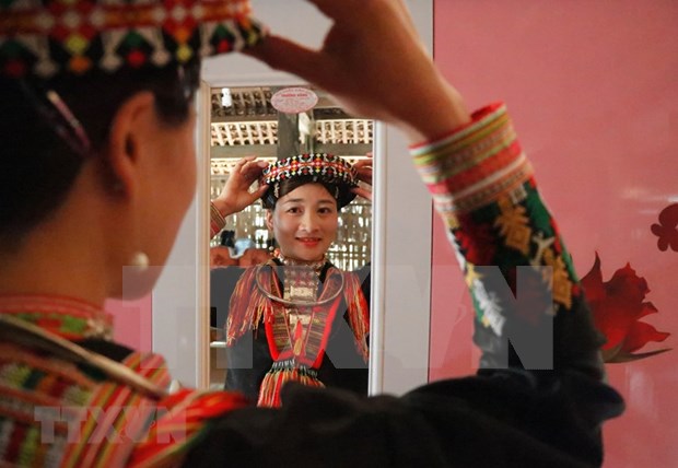 New Year customs of Red Dao ethnic people in Yen Bai province hinh anh 2