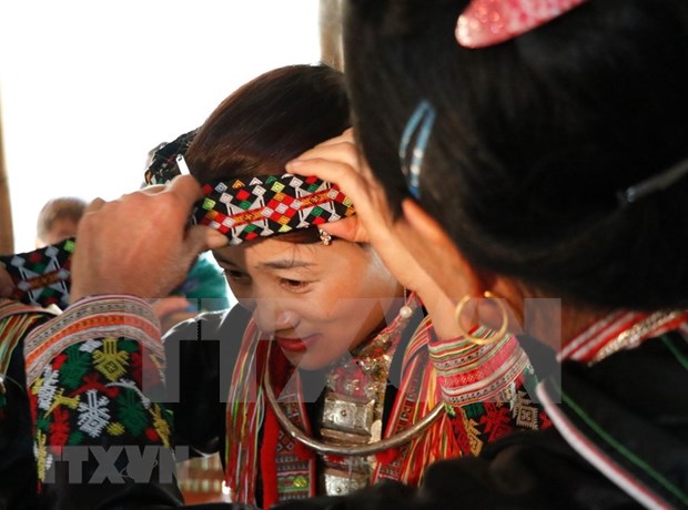 New Year customs of Red Dao ethnic people in Yen Bai province hinh anh 3