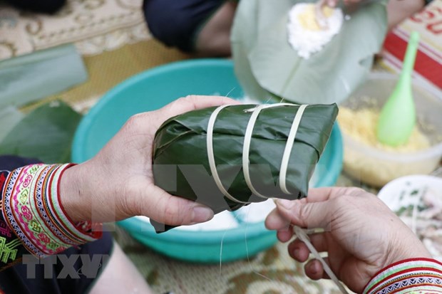 New Year customs of Red Dao ethnic people in Yen Bai province hinh anh 6