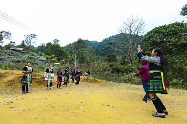 Mong ethnic people celebrate New Year