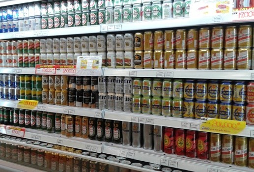 Beer sale drops remarkably ahead of Tet hinh anh 1