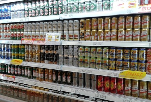 Beer sale drops remarkably ahead of Tet