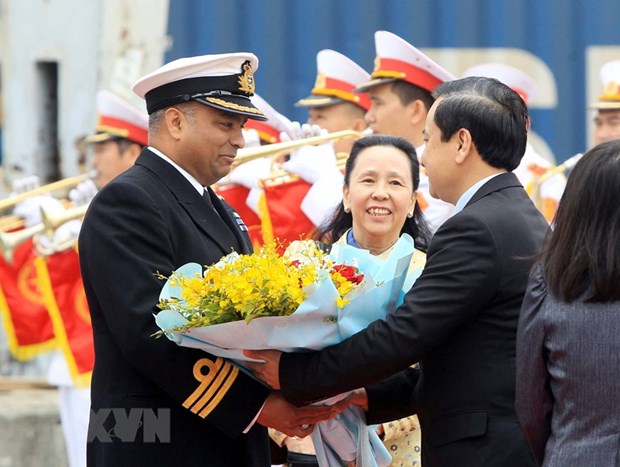 UK Royal Navy’s ship visits Hai Phong