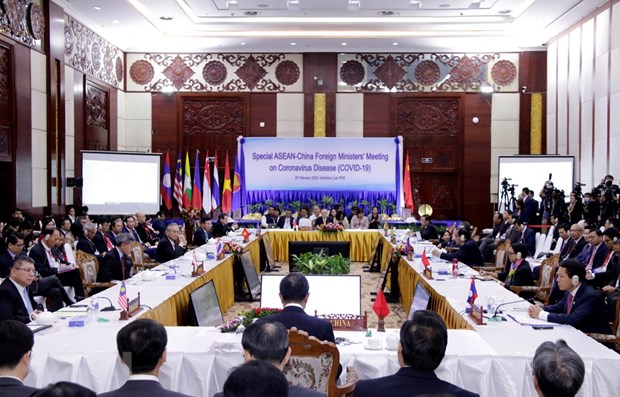 ASEAN, China enhance cooperation in response to COVID-19