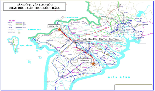 Two new expressways to be built in Mekong Delta hinh anh 1