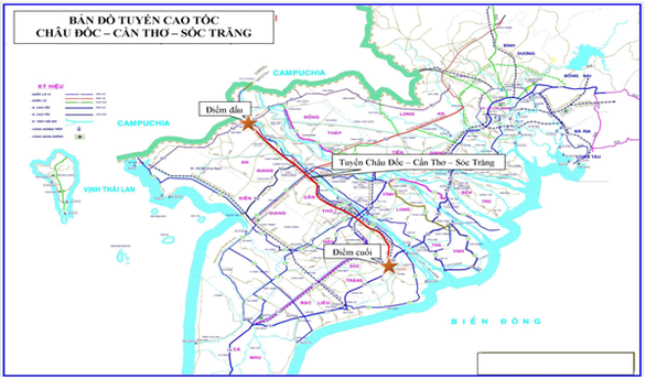 Two new expressways to be built in Mekong Delta