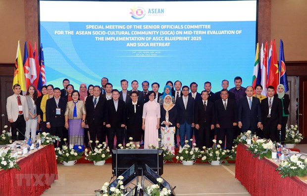 Vietnam chairs SOM for ASEAN Socio-Cultural Community hinh anh 1