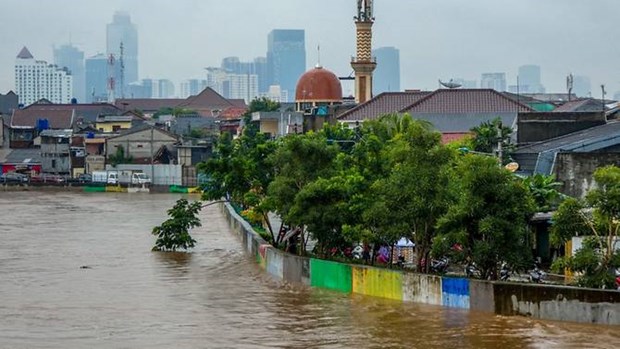 Jakarta floods leave at least five people dead, three missing
