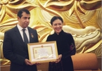 Azerbaijanese ambassador honoured for fostering ties