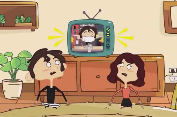 Billboard praises Vietnamese song on coronavirus fight guidance