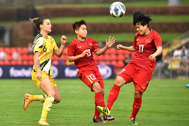 Women’s football: Vietnam lose to Australia in Olympic play-off hinh anh 1