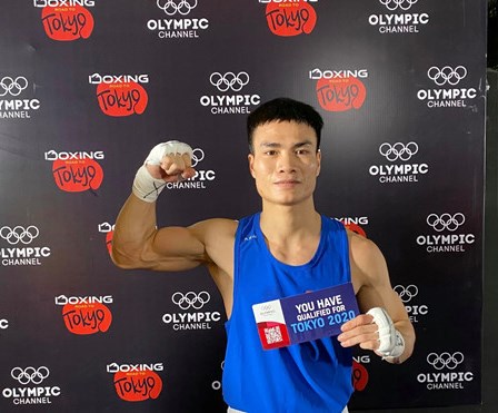 Vietnamese boxer secures Tokyo Olympics berth
